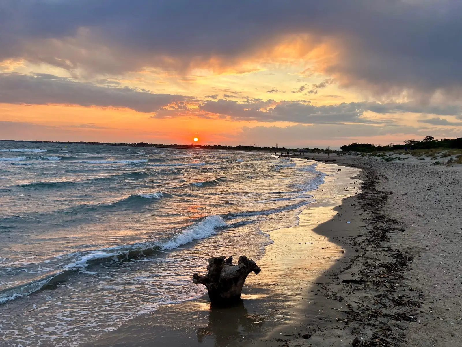 Ruhige Abendstimmung am Meer